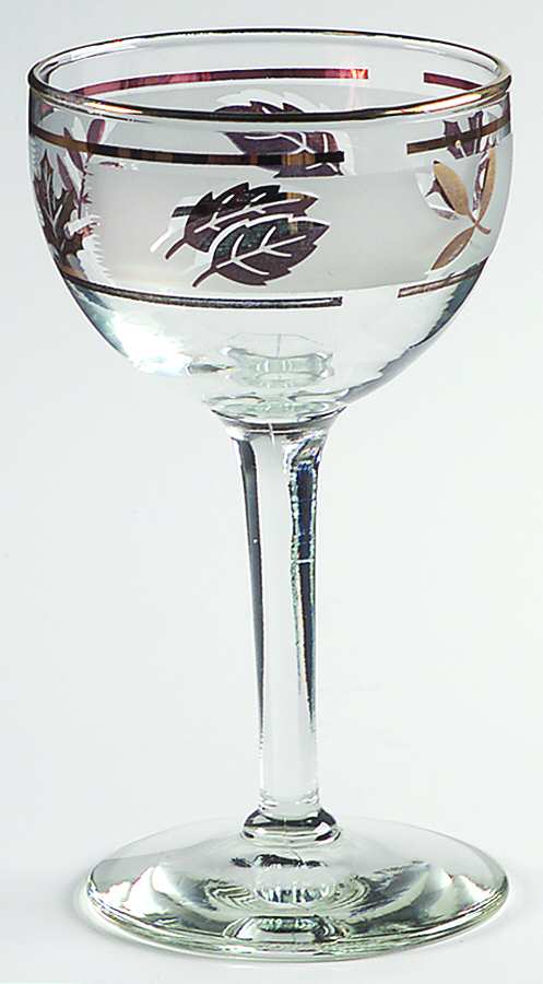 Gold Leaf (Stem 8400) Liquor Cocktail by Libbey Glass Company-1