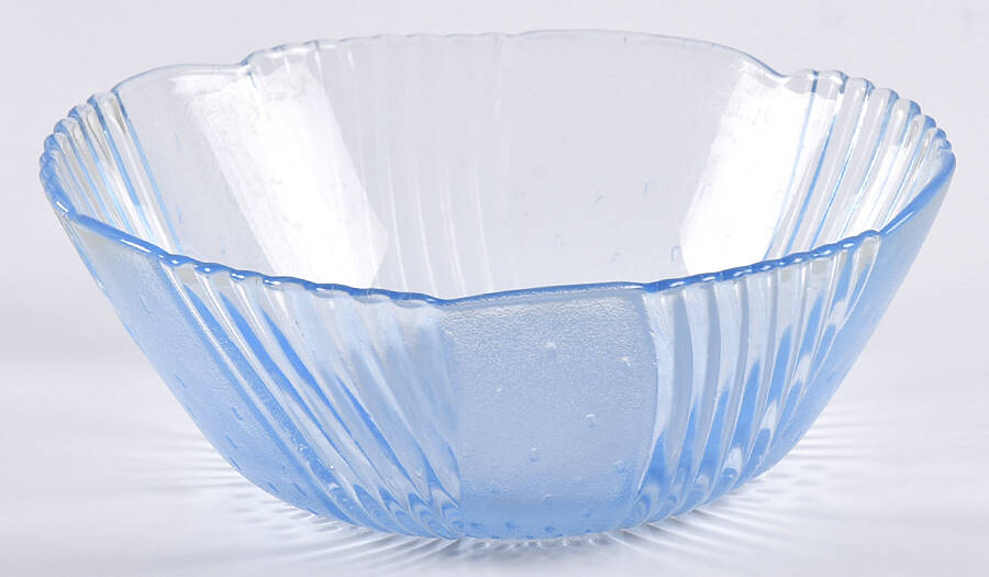 Harmony Blue Small Fruit Dessert Bowl by Libbey Glass Company-1