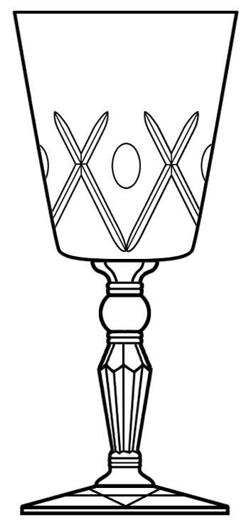 Luna Water Goblet by Rock Sharpe-1