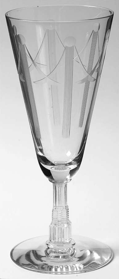 Malmaison Water Goblet by Libbey Glass Company-1
