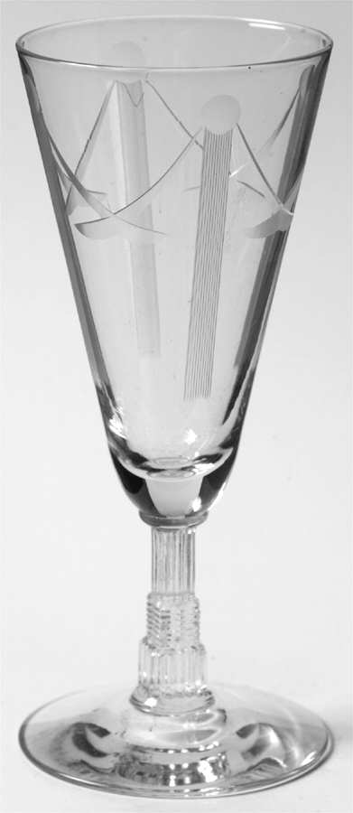 Malmaison Wine Glass by Libbey Glass Company-1