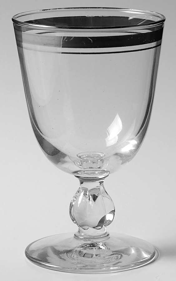 Moonmist Water Goblet by Libbey Glass Company-1
