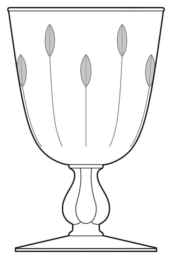 Neptune Water Goblet by Libbey Glass Company-1