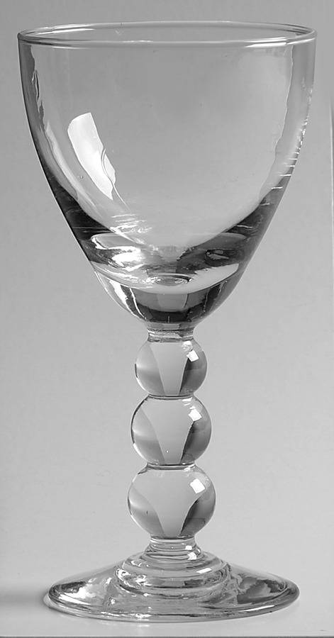 Knob Hill Clear Claret Wine by Libbey Glass Company-1