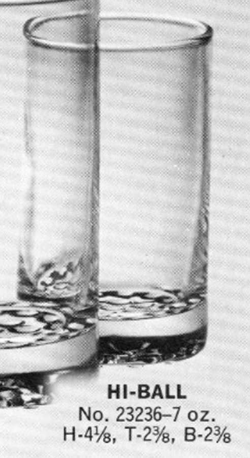 Knob Hill Clear Highball by Libbey Glass Company-1