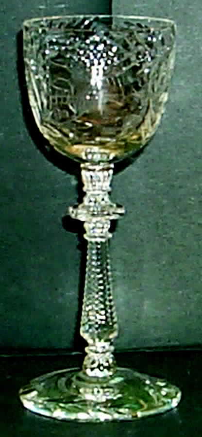 Paisley Cordial Glass by Rock Sharpe-1
