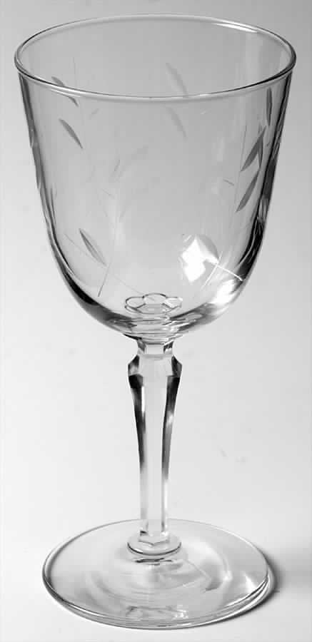 Priscilla Water Goblet by Libbey Glass Company-1