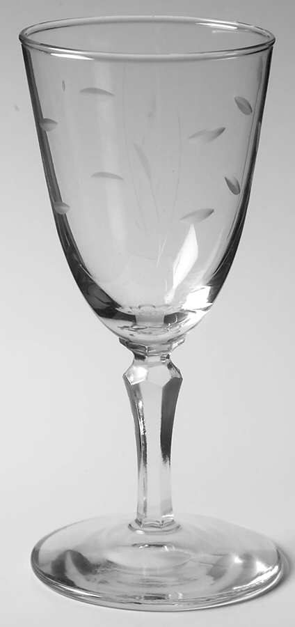 Priscilla Wine Glass by Libbey Glass Company-1