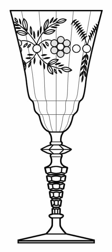 Roselle Water Goblet by Rock Sharpe-1