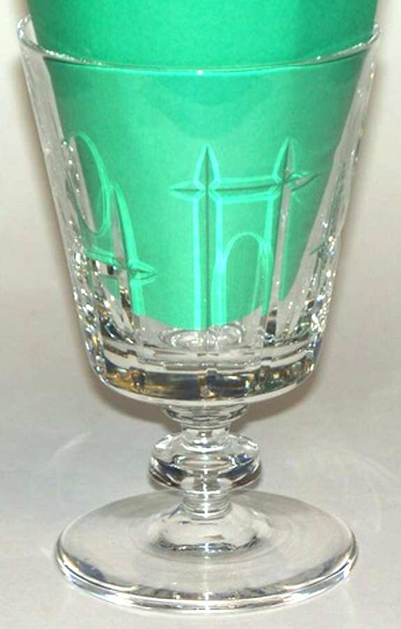 Rugby Low Water Goblet by Rock Sharpe-1