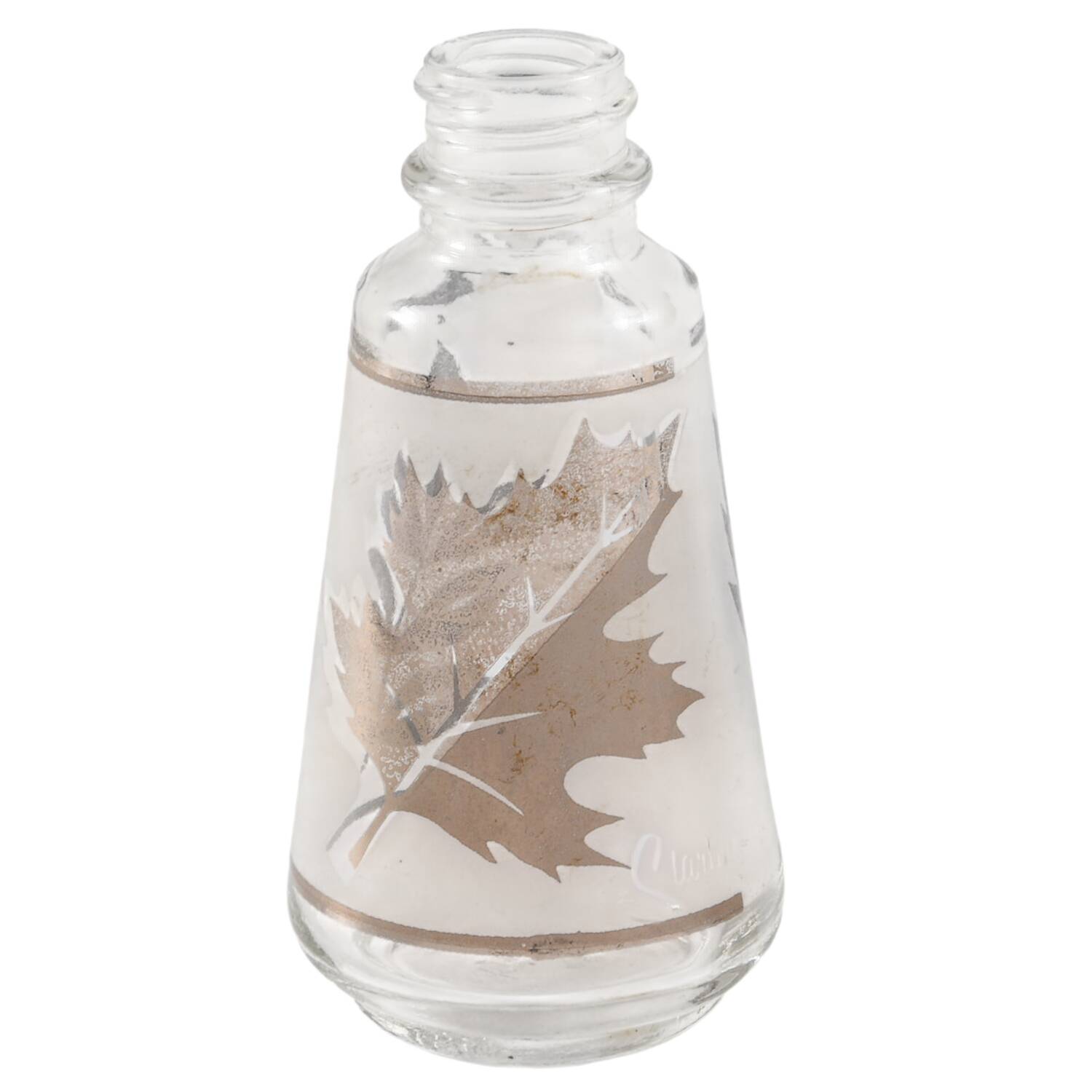 Silver Leaf Shaker No Plastic Lid by Libbey Glass Company-1