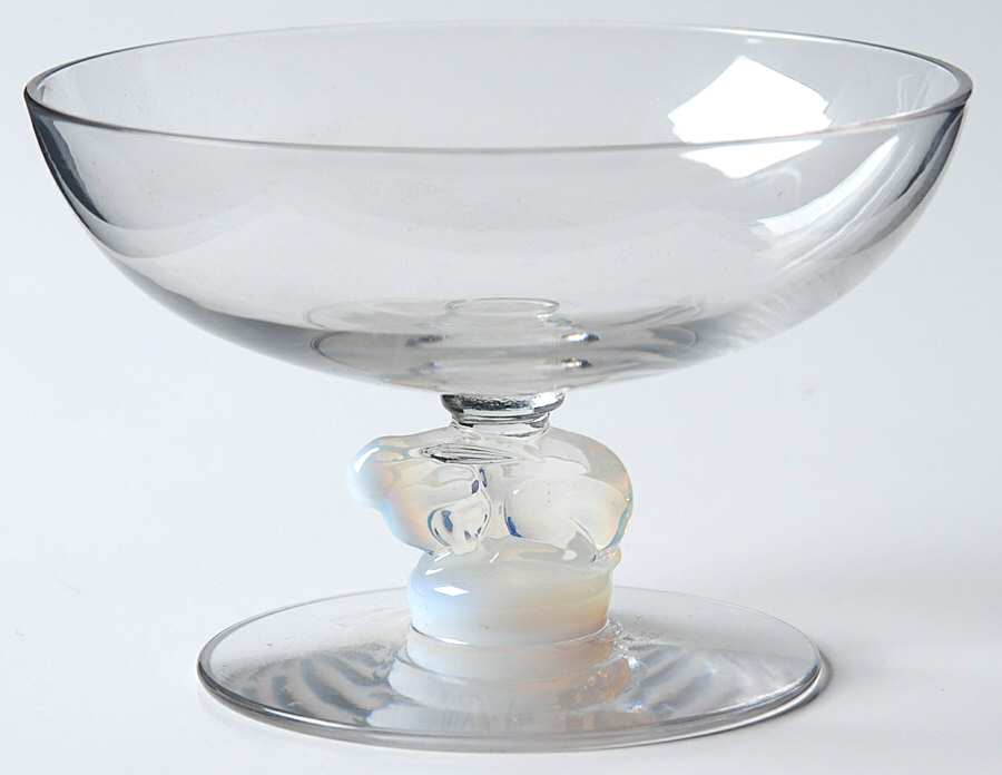 Silhouette Opalescent Low Sherbet by Libbey Glass Company-1