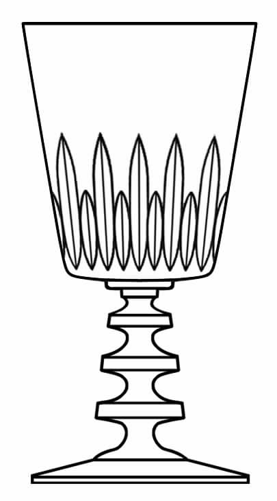 Spike Water Goblet by Rock Sharpe-1