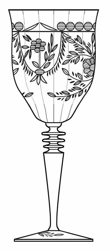 Spode Water Goblet by Rock Sharpe-1