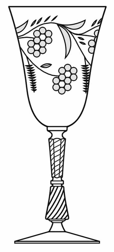 Swirl Water Goblet by Rock Sharpe-1