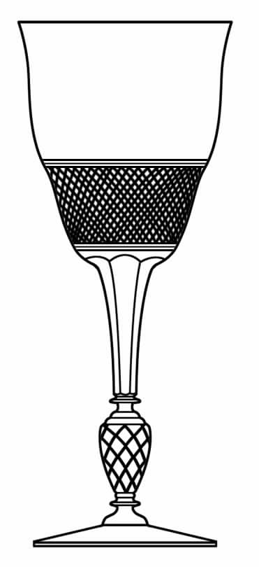 Tempo Water Goblet by Rock Sharpe-1