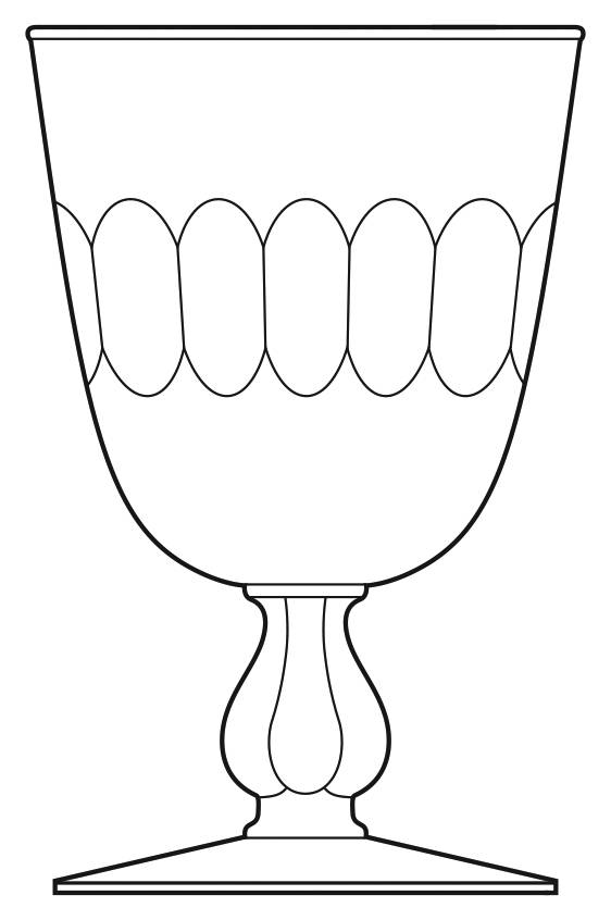 Terrace Water Goblet by Libbey Glass Company-1