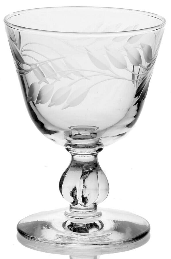 Wheat (Stem 3003 Cut) Liquor Cocktail by Libbey Glass Company-1