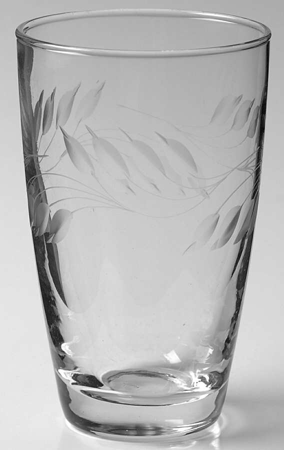 Wheat (Stem 3003 Cut) 10 Oz Flat Tumbler by Libbey Glass Company-1