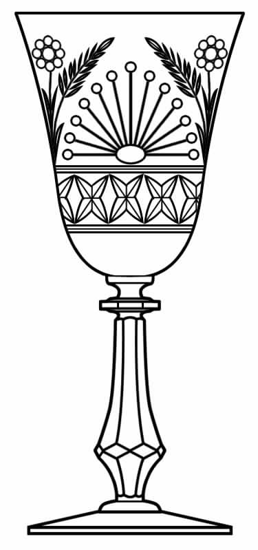 Williamsburg Water Goblet by Rock Sharpe-1