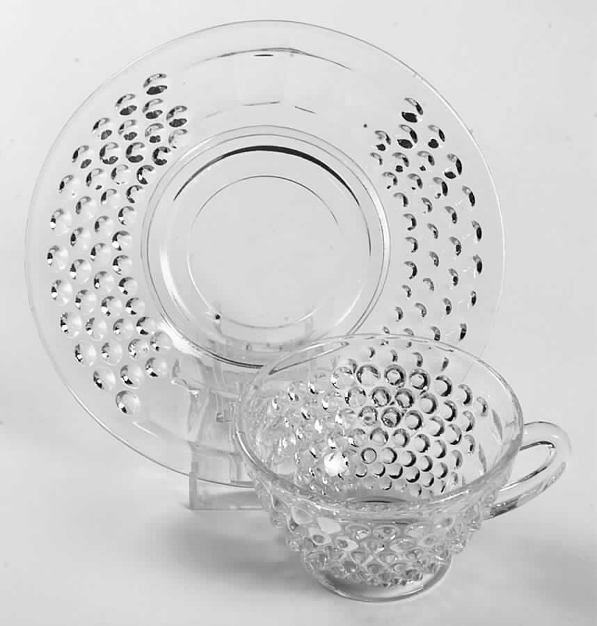 American Pioneer Clear Cup & Saucer Set by Liberty Works-1