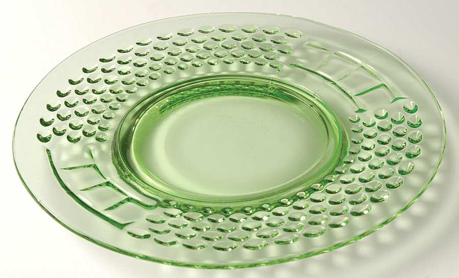 American Pioneer Green Luncheon Plate by Liberty Works-1