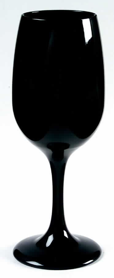 Premiere Black White Wine by Libbey Glass Company-1