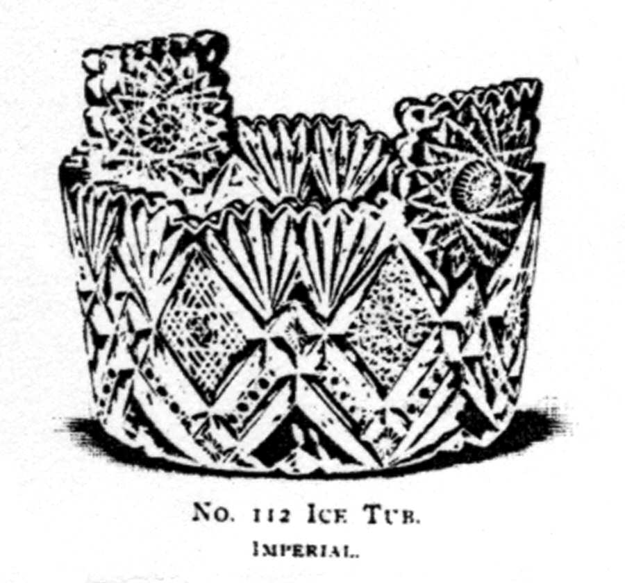 Imperial Ice Bucket by Libbey Glass Company-1