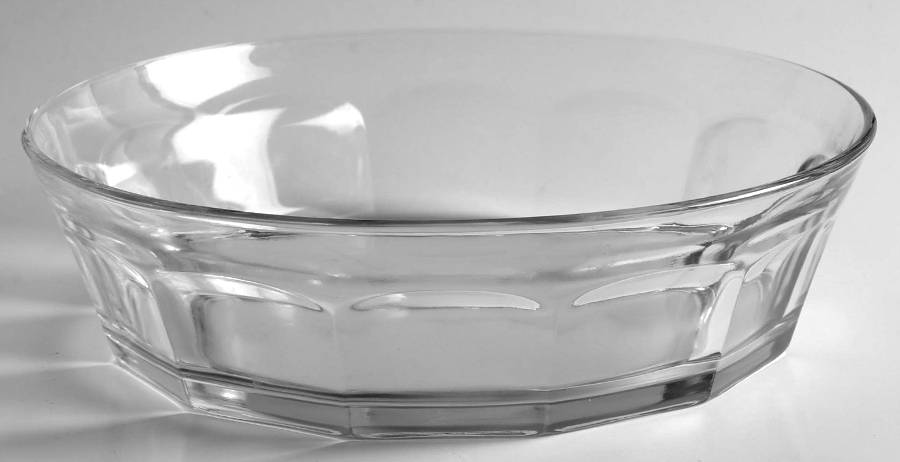 Gibraltar Clear 9" Round Bowl by Libbey Glass Company-1