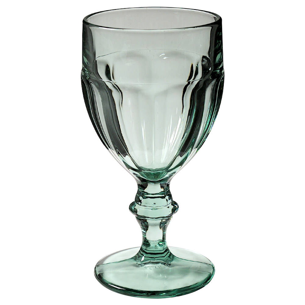 Gibraltar Spanish Green Water Goblet by Libbey Glass Company-1
