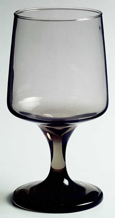 Tawny Accent Water Goblet by Libbey Glass Company-1