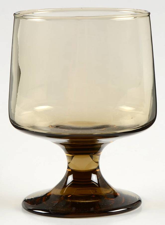 Tawny Accent On the Rocks Glass by Libbey Glass Company-1