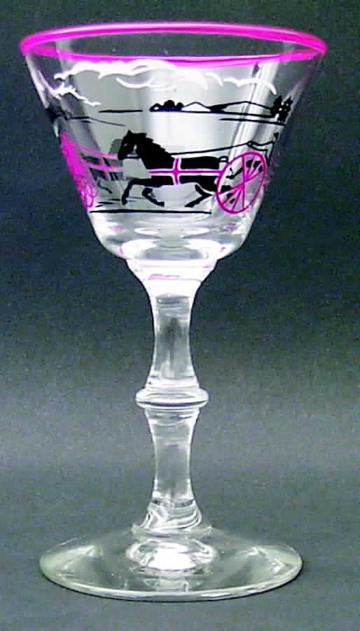 Currier & Ives Liquor Cocktail by Libbey Glass Company-1