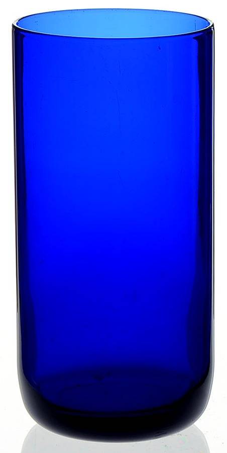 Premiere Cobalt 16 Oz Flat Tumbler by Libbey Glass Company-1