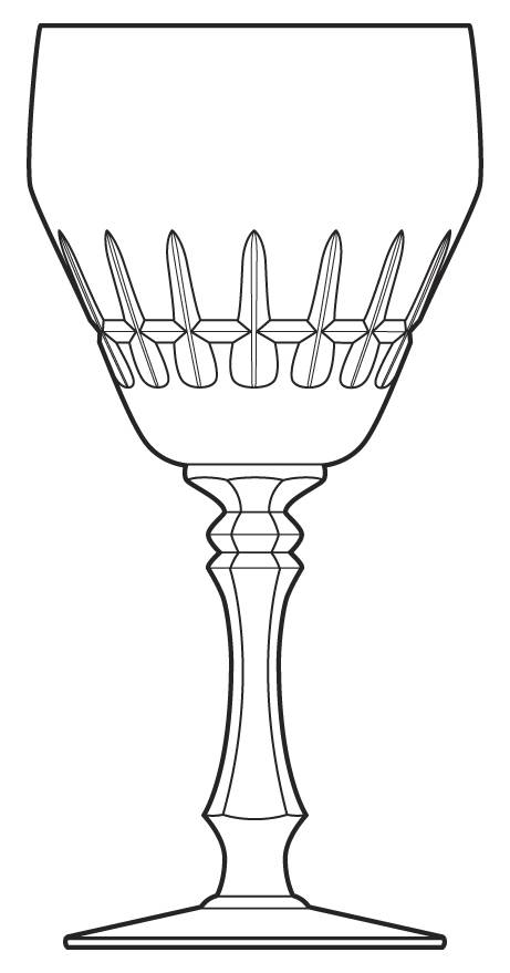LA1 Water Goblet by Lausitzer-1