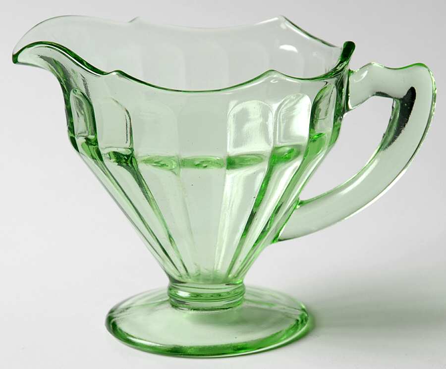 Octagon Bamboo Optic Green Creamer by Liberty Works-1