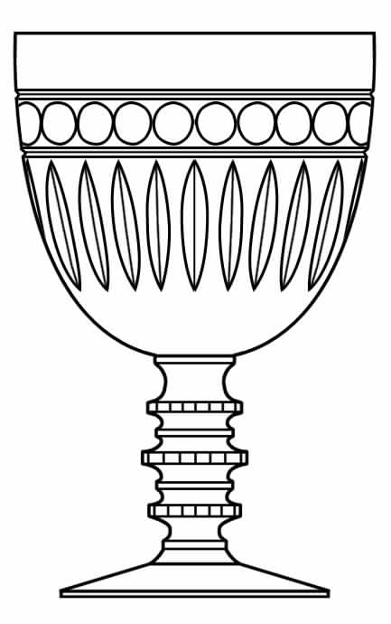 1003-4 Water Goblet by Rock Sharpe-1