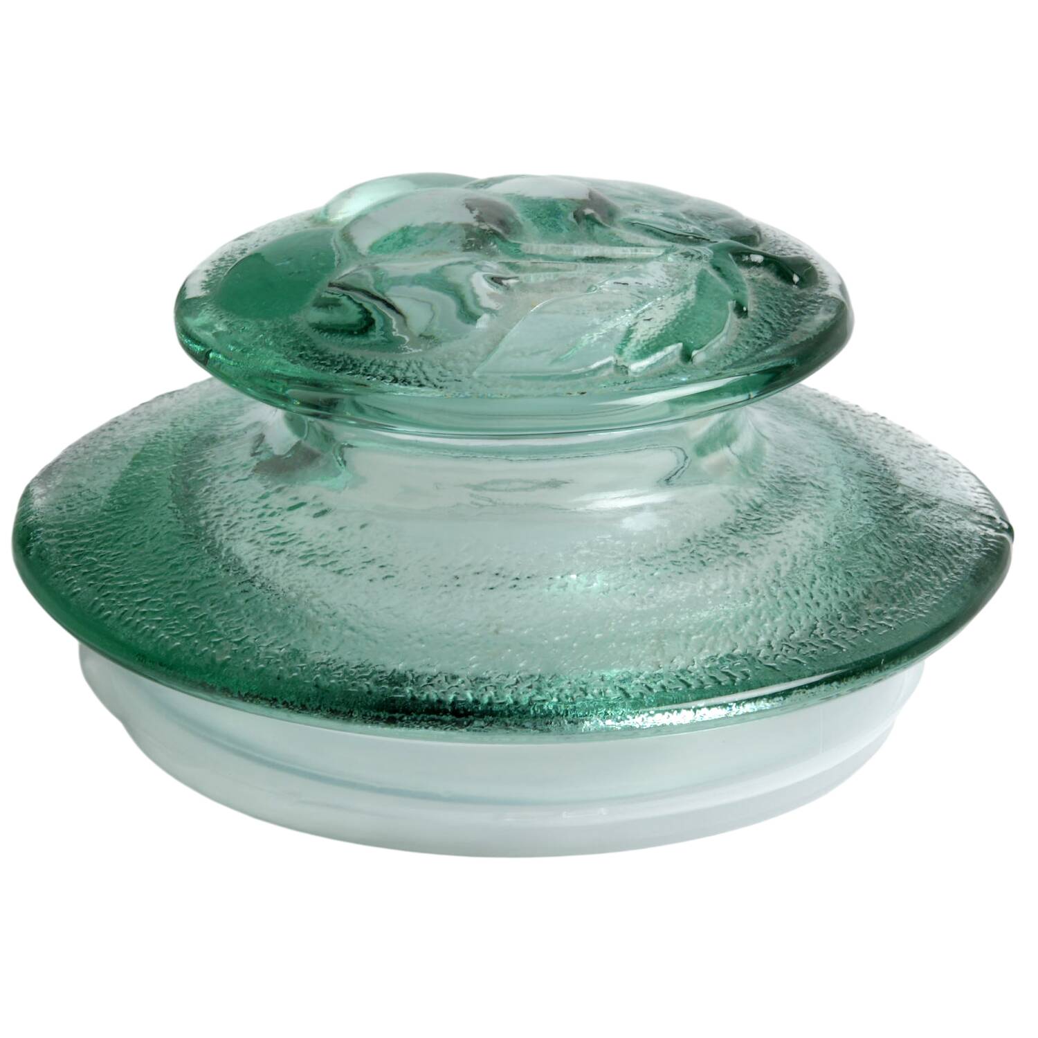 Orchard Fruit Green Lid for Medium Canister by Libbey Glass Company-1