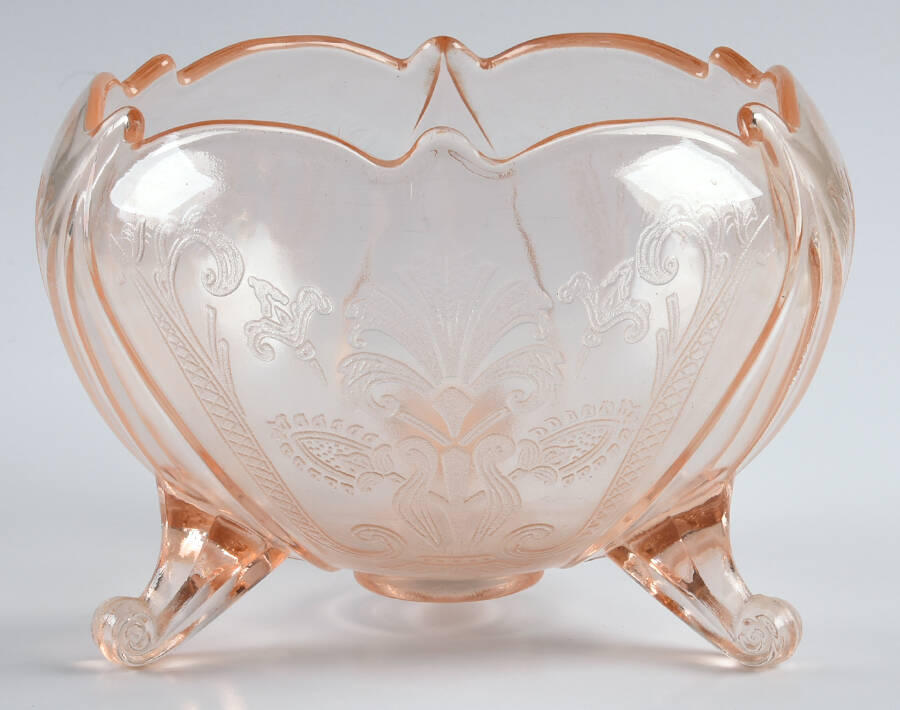 Landrum Pink 3-Toed Rose Bowl by Lancaster-1
