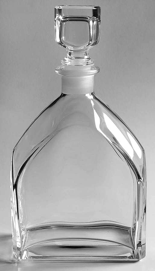 Strauss Decanter & Stopper by Luigi Bormioli-1