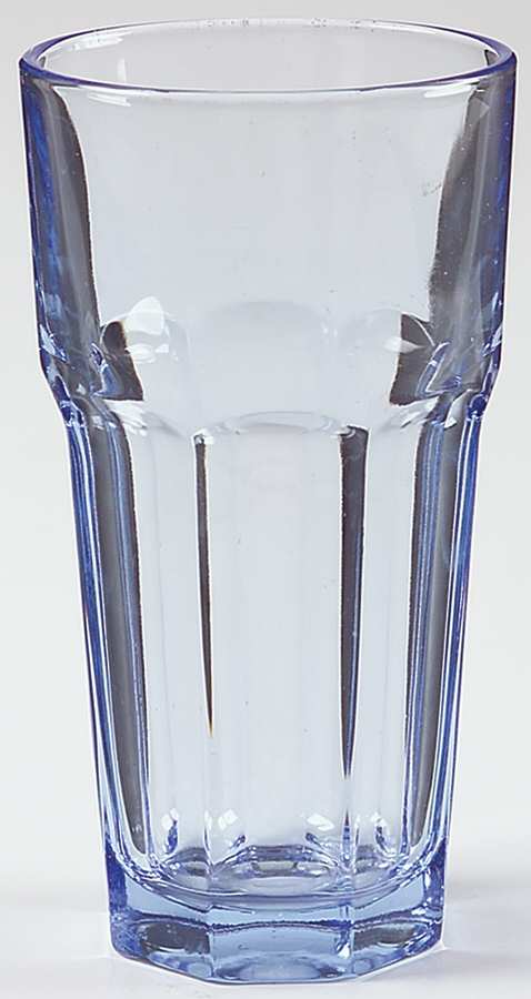 Gibraltar Misty Blue Cooler by Libbey Glass Company-1