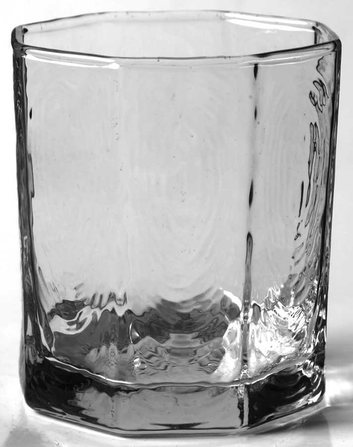 Facets Clear Old Fashioned by Libbey Glass Company-1
