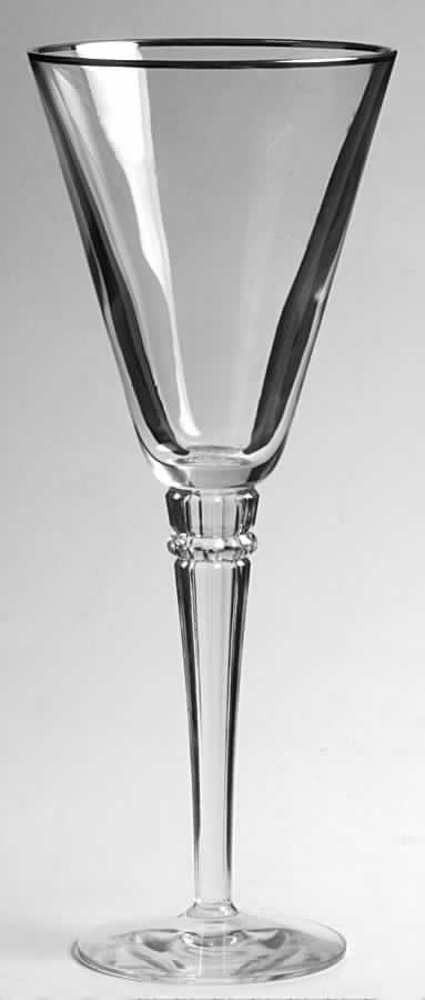 Hancock Platinum Water Goblet by Lenox-1