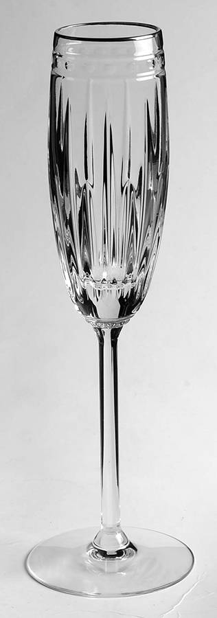 Vintage Jewel Platinum Fluted Champagne by Lenox-1