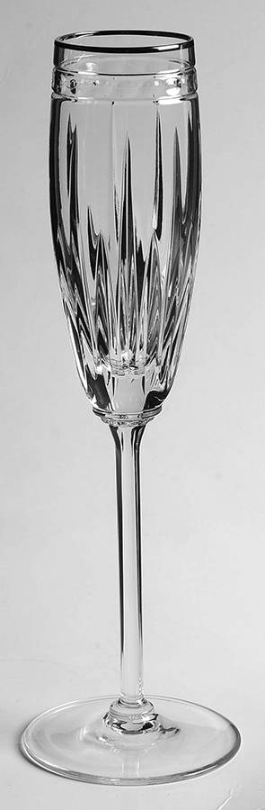 Vintage Jewel Platinum Fluted Champagne by Lenox-1