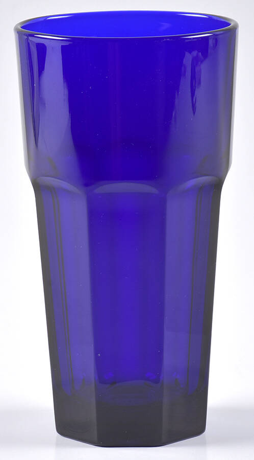 Gibraltar Cobalt Blue Cooler by Libbey Glass Company-1