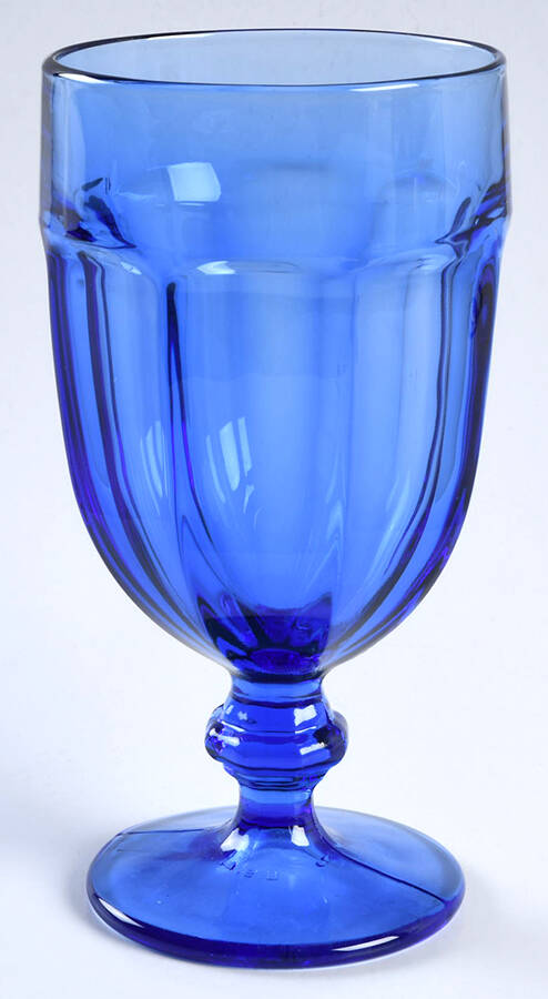 Gibraltar Cobalt Blue Iced Tea by Libbey Glass Company-1