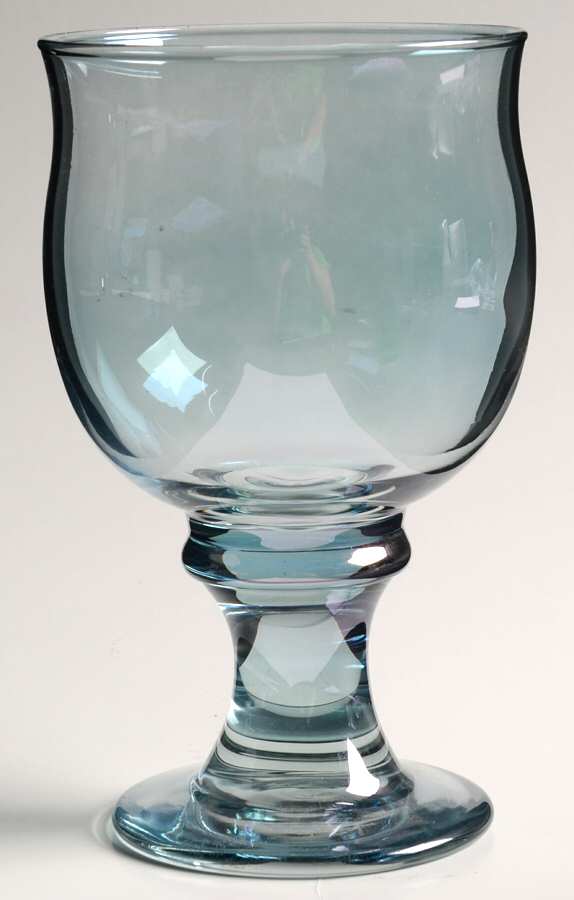 Clarion Blue All Purpose Wine by Libbey Glass Company-1