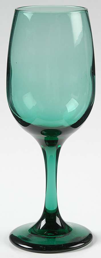 Premiere Dark Green White Wine by Libbey Glass Company-1