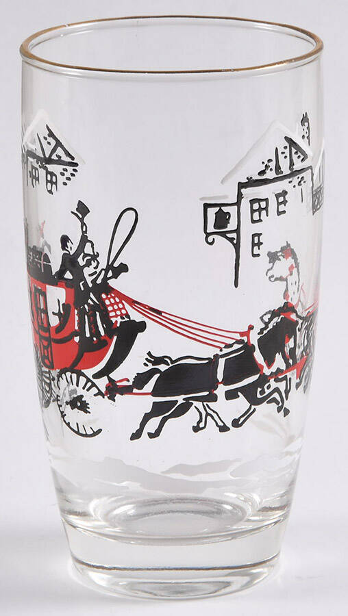 Curio 12 Oz Flat Tumbler by Libbey Glass Company-1